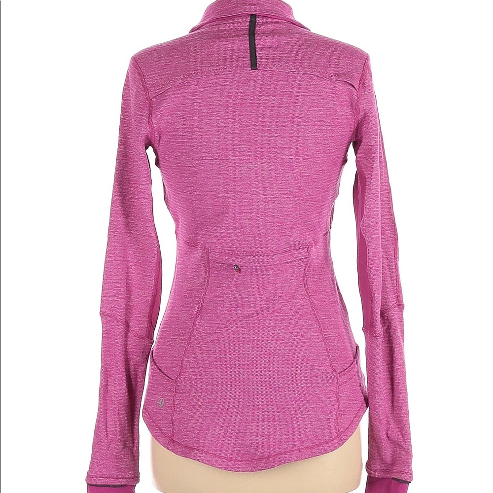 Lululemon Athletica Pink Base Runner Half Zip Pull - Picture 5 of 13